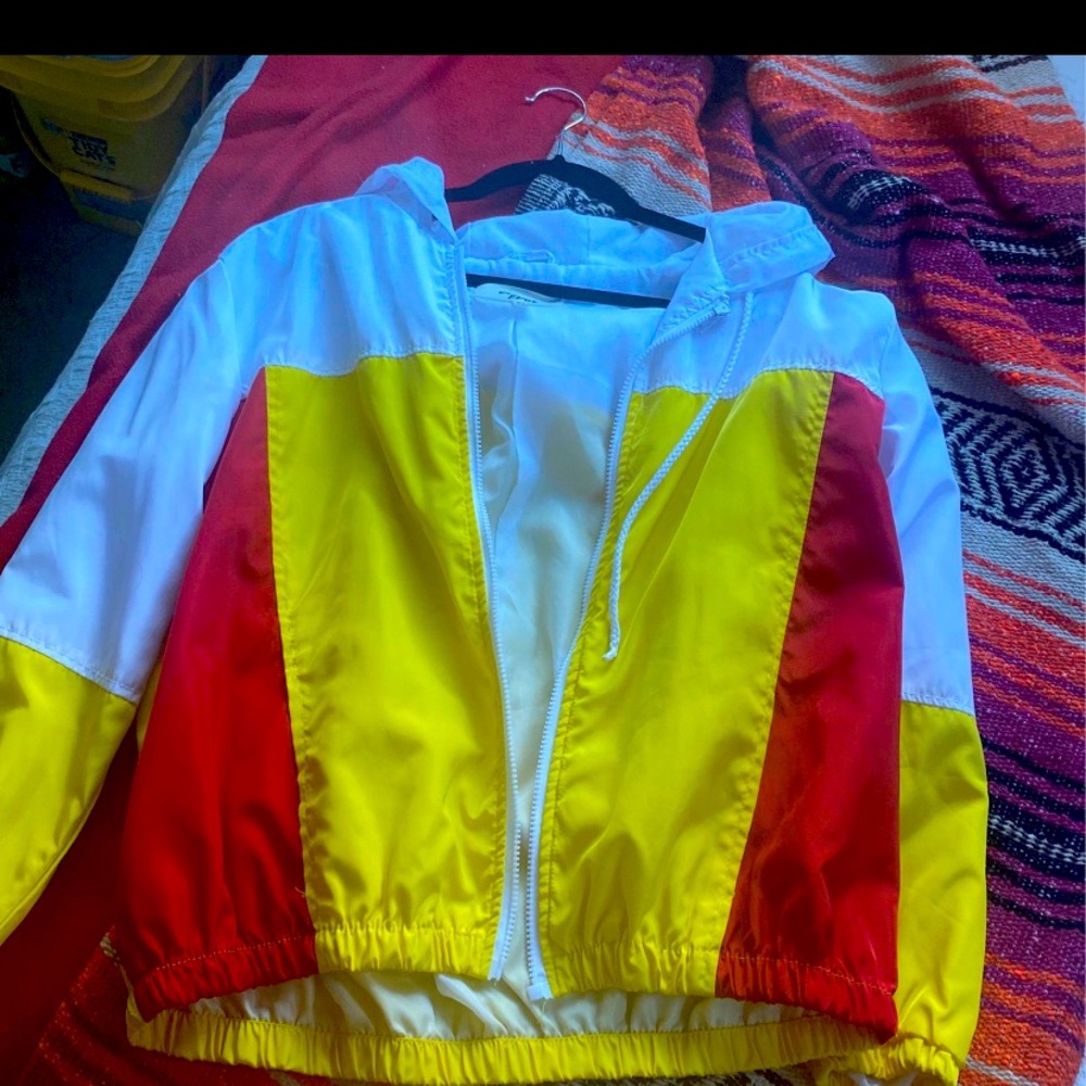 OutEdge red and yellow jacket